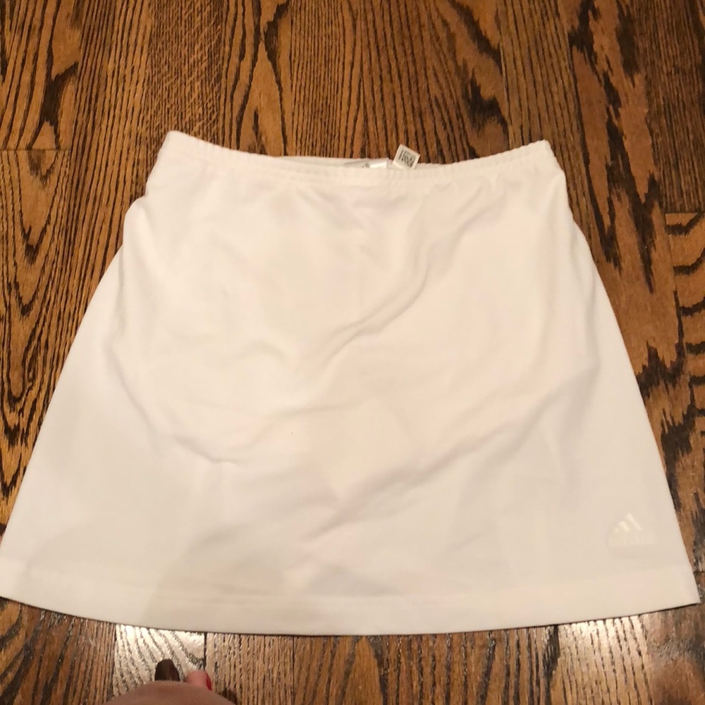 Adidas White Tennis Skirt
